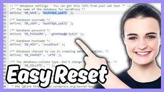 How to reset wordpress password without email  Step By Step [upl. by Wappes]