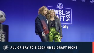 All of Bay FCs 2024 NWSL Draft Picks [upl. by Immac551]