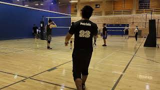 TMU Ryerson Volleyball Tournament Game 5 Team Patrick Vs Team Ara [upl. by Retnuh]