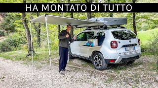 Una DACIA DUSTER 4X4 BELLA ATTREZZATA come PIACE A NOI [upl. by Fradin953]