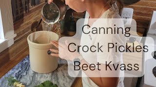 The Art of Preserving Food Fermented Pickles amp Beet Kvass [upl. by Bobby]