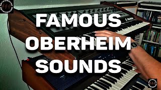 Famous Oberheim Synthesizer Sounds part1 [upl. by Snave]