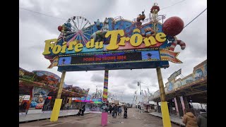 Fête Foraine Foire du trône Paris 2024 [upl. by Rutra727]