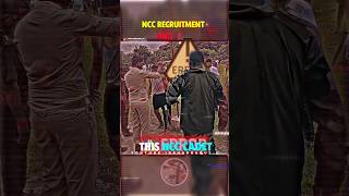 NCC RECRUITMENT PART  2 ♥️  Army Officers Measuring The Height Of New NCC Cadets viralvideo [upl. by Hadeehsar722]