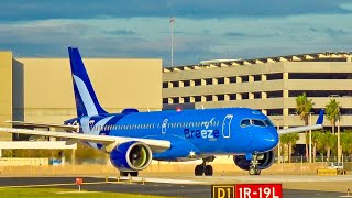 Non Stop Takeoffs Up Close Spotting Tampa International Airport [upl. by Rollet761]