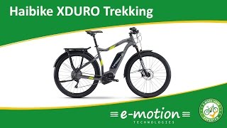 Haibike XDURO Trekking 40  Neues Trekking eBike für 2017 [upl. by Flip]