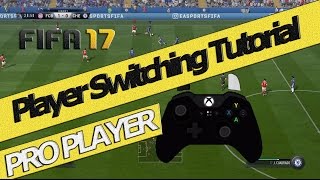 FIFA 17 SWITCHING TUTORIAL  WHICH PLAYER TO SELECT  RIGHT ANALOG SWITCHING  VS L1LB [upl. by Nesto]