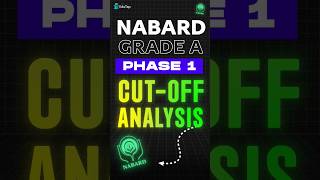 NABARD Grade A Phase 1 Cut Off 2023 Analysis  NABARD Exam Preparation  NABARD Notification 2024 [upl. by Itnava]