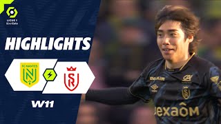 FC NANTES  STADE DE REIMS 0  1  Highlights  FCN  SdR  20232024 [upl. by Arul]