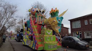 Carnavalsoptocht in Ossendrecht Ostrecht 2024 [upl. by Nolte]