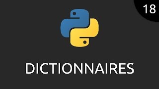 Python 18  dictionnaires [upl. by Trust338]