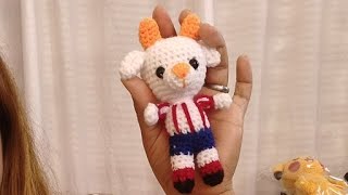 mini chivita de Guadalajara a crochet amigurumi paso a paso [upl. by Bloch807]