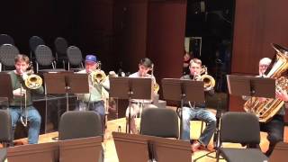 Spokane Symphony Low Brass Mahler Symphony No 3 [upl. by Cynar]