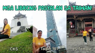 Mga Pasyalan sa Taiwan  Kathe Dayrit taipei101 chiangkaishek longshantemple [upl. by Zoilla]