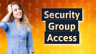 How do I access a mailenabled security group [upl. by Llezo]