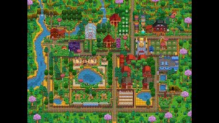 My 4Year Meadowlands Farm Year Timelapse  Stardew Valley 100 Perfection No Mods Patch 16 [upl. by Aicnelav452]