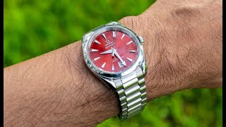 Omega Aqua Terra 38mm Red Dial in Orlando  One Month Owning Experience [upl. by Swan]