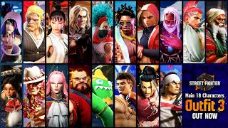 Street Fighter 6  Outfit 3 Available Now [upl. by Macintyre669]