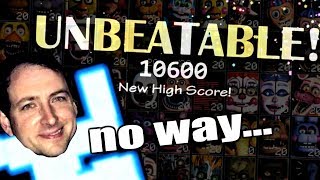 5020 MODE BEAT SCOTT CAWTHONS REACTION  FNaF Ultimate Custom Night 5020 COMPLETE Update [upl. by Liesa]