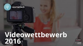 Videowettbewerb 2016 Werde ein VideoStar  Duden Learnattack [upl. by Nilerual]