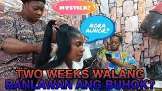 2 WEEKS HINDI BABANLAWANKAKAYANIN NINYO KAYA ANG GANITONG KLASENG AYOS NG BUHOK NA WALANG LIGUAN [upl. by Sivar]