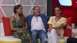 Actrices cubanas de la telenovela Renacer en EXCLUSIVA junto a Jorge Molina [upl. by Gus]