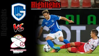 SV Zulte Waregem vs KRC Genk Match Highlights  Belgium Pro League 2022  Fast Sports [upl. by Nuris]