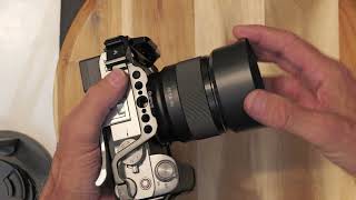 Lens Hood Mounting amp Storing Tutorial on 20241007 [upl. by Ellicec]