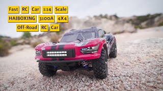 Fast RC Car 114 Scale  HAIBOXING 3100A 4X4 OffRoad RC Car rccar rccars rctruck [upl. by Aimahs861]