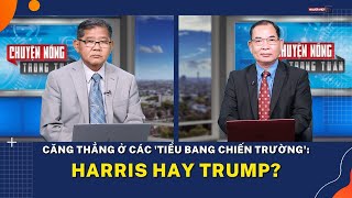 Căng thẳng ở các tiểu bang chiến trường Harris hay Trump [upl. by Josiah694]