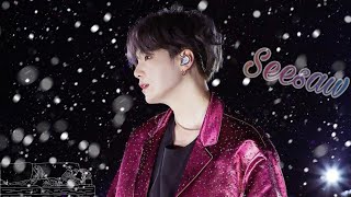 BTS  SUGA  Trivia轉 Seesaw English Lyrics [upl. by Anieral]