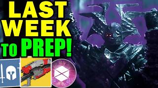 Destiny 2 Episode Revenant Prep Guide WATCH BEFORE OCT 8  Huge Tips [upl. by Kiri]