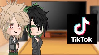 Deku’s classmates react to him and bakugo Gacha TikTok’s 🧡BakuDeku💚 [upl. by Amri182]