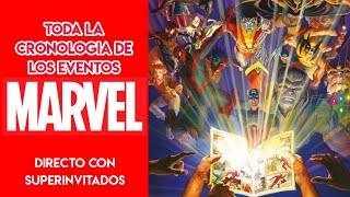 MARVEL EVENTOS CRONOLOGÍA Con Superinvitados [upl. by Amairam852]