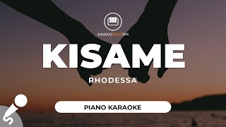 Kisame  rhodessa Piano Karaoke [upl. by Marquet641]