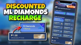 DISCOUNTED ML DIAMONDS RECHARGE  BEST SHOP TO BUY ML DIAMONDS WITH DISCOUNTED PRICE NOT CODASHOP [upl. by Cord]