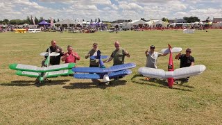 14 SCALE PRECEDENT STAMPE RC BIPLANES DISPLAY AT WINGS amp WHEELS MODEL SPECTACULAR  2022 [upl. by Georgie]