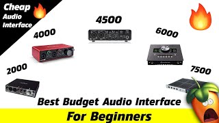 BEST Budget AUDIO INTERFACE in 2022 [upl. by Katlaps919]