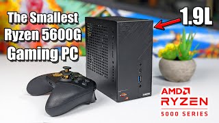 The Smallest Ryzen 5600G Gaming PC Its Incredible [upl. by Akirat]