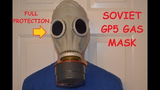 Soviet Russian GP5 Gas Mask [upl. by Hanikas]