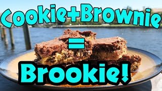 How to make Brookie  Cookie amp brownie [upl. by Ainwat]