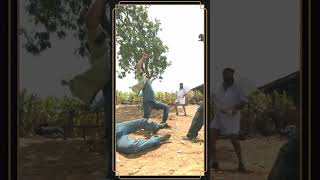 Vijay and Mohanlals Vigorous Fight Scene Behind the Scenes in Jilla supergoodfilms shorts [upl. by Menzies]