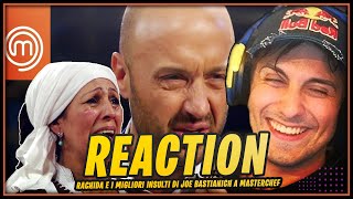 👨🏻‍🍳BLUR REACTION RACHIDA GRAZI E MIGLIORI INSULTI DI JOE BASTIANICH A MASTERCHEF CON MANUUXO🍽️ [upl. by Esmond]