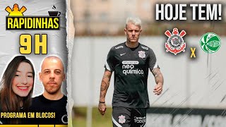 Hoje tem CORINTHIANS  Confira a PROVÁVEL ESCALAÇÃO  Estreia do RG123  Rapidinhas [upl. by Ahsaret]