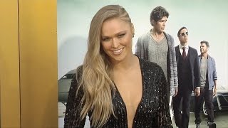 Ronda Rousey quotEntouragequot Los Angeles Premiere [upl. by Eirene]