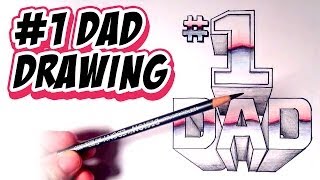 How to Draw 1 Dad Drawing Lesson  RBH [upl. by Ifen]