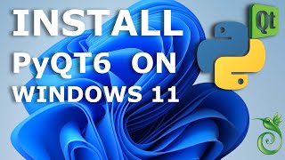 Install PyQT6 in Windows 11 Surprisingly Simple [upl. by Nylla]