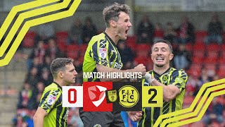 Match Highlights  Cheltenham Town 02 Town  Sky Bet League Two [upl. by Assiralk975]