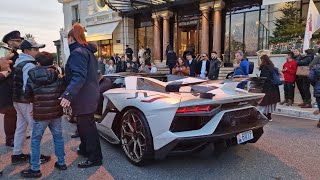 MONACO SUPERCARS NEW YEAR 2024 PLAYGROUND OF THE RICH AND FAMOUS [upl. by Alac]