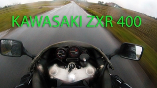 Kawasaki ZXR 400  Test DRIVE [upl. by Ingeborg]